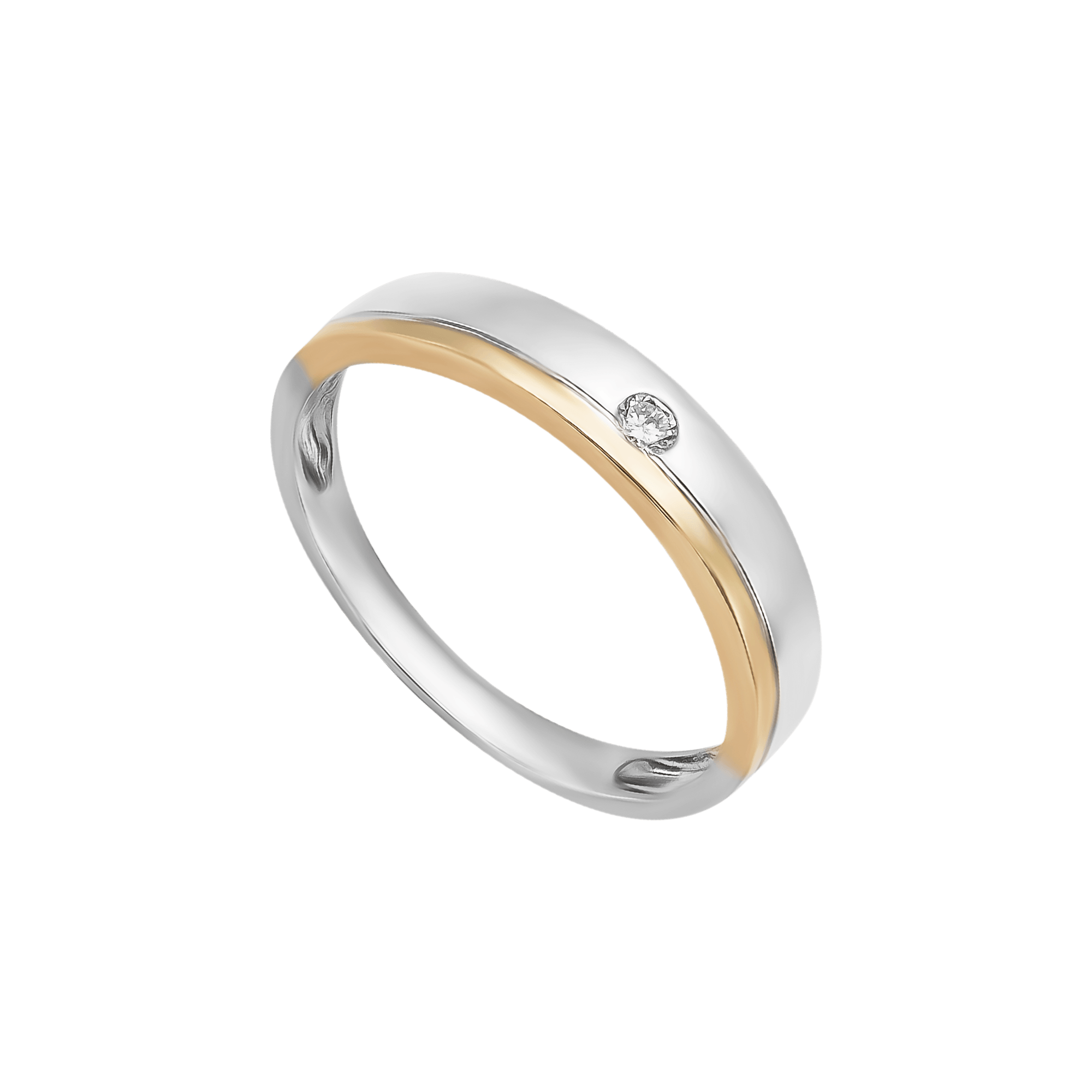 Nhẫn cưới Kim cương Vàng 75% (18K) 5.22156 phân PNJ DD00C000081