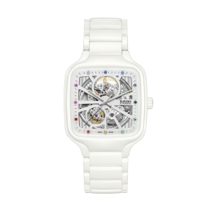 Đồng hồ Rado True Square Unisex R27073712 Dây Ceramic 38 mm